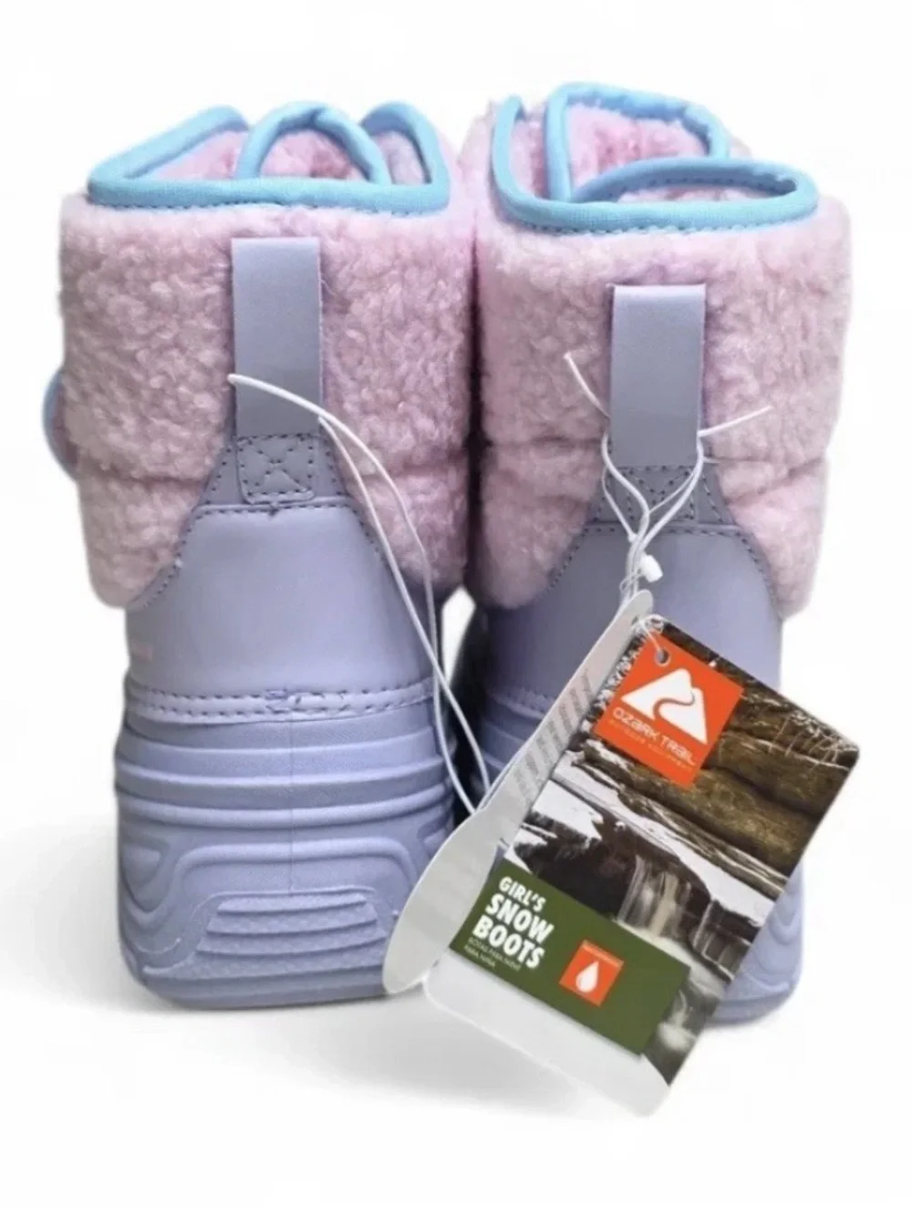 Ozark Trail Pink, Lavender & Aqua Kids Snow Boots